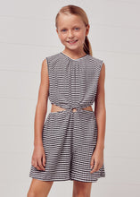 Load image into Gallery viewer, Jacquard Gingham Cutout Jumpsuit