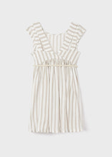 Load image into Gallery viewer, Striped Linen Belted Dress