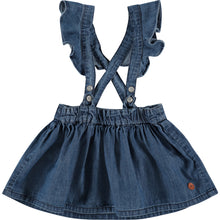 Load image into Gallery viewer, Denim Suspender Skirt