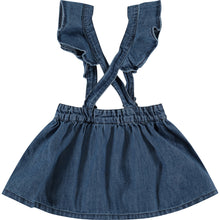 Load image into Gallery viewer, Denim Suspender Skirt