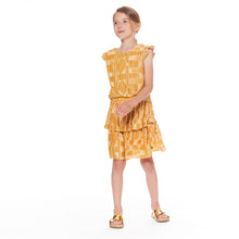 Load image into Gallery viewer, S/S Satin Layered Dress