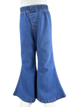 Load image into Gallery viewer, Elastic Waist Flare Jeans