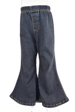 Load image into Gallery viewer, Elastic Waist Flare Jeans