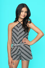 Load image into Gallery viewer, Zig Zag Romper