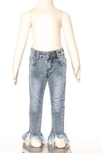 Load image into Gallery viewer, Shaggy Bottom Jeans
