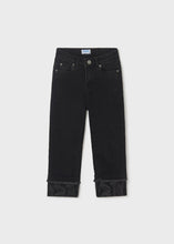 Load image into Gallery viewer, Cuffed Crop Denim Pant
