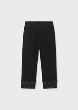 Load image into Gallery viewer, Cuffed Crop Denim Pant