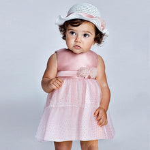 Load image into Gallery viewer, Satin & Gold Voile Dress