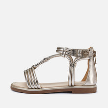Load image into Gallery viewer, Leatherette Sandal BG