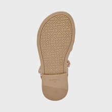 Load image into Gallery viewer, Metallic Braided Sandal BG