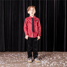 Load image into Gallery viewer, Bordeaux Shirt & Tie