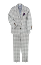 Load image into Gallery viewer, 2Pc Stretchy Mod Suit- London Check