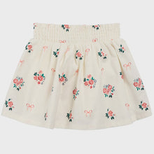Load image into Gallery viewer, Bow + Floral Print Skort