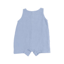 Load image into Gallery viewer, Sleeveless Muslin Shortie Romper