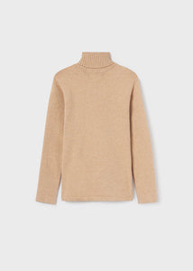 Basic Turtleneck Sweater- Cream