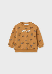 "Super M" Printed Pullover