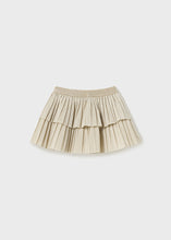Load image into Gallery viewer, Lurex Glitter Pleated Skirt