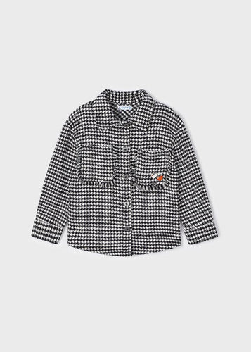 Fray Checked Overshirt