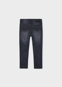 Slim Fit Soft Denim- Dark Grey