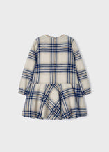 Load image into Gallery viewer, L/S Woolen Plaid Dress