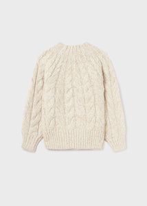 Cable Knit Braided Sweater