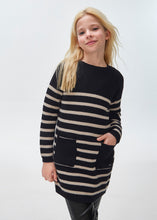 Load image into Gallery viewer, Chunky Metallic Knit Dress