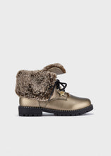 Load image into Gallery viewer, Faux Fur Lined Biker Boots