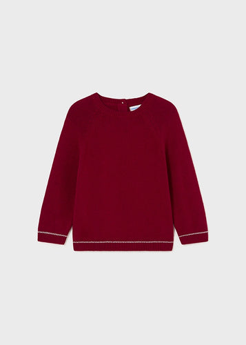 Trimmed Crewneck Sweater