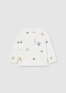 Droids L/S Printed Pkt Tee