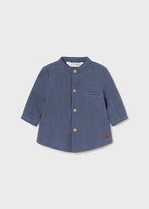 L/S Mao Collar Coco Shirt