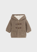 Load image into Gallery viewer, Toggle Faux Fur Lined Knit Cardigan