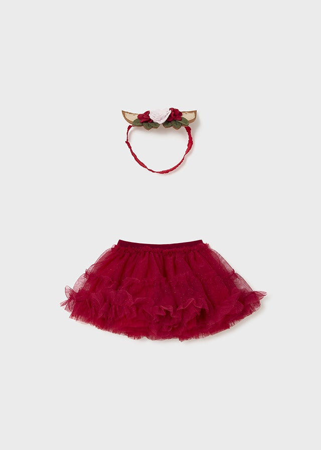 Deer Headband & Tutu Set