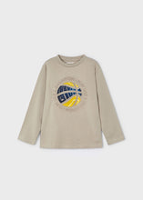 Load image into Gallery viewer, Raised Script Sporty L/S Tee