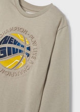 Load image into Gallery viewer, Raised Script Sporty L/S Tee