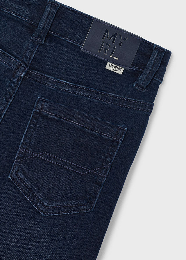 Straight Soft Denim Pant