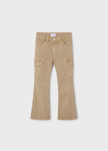 Flared Cargo Pants