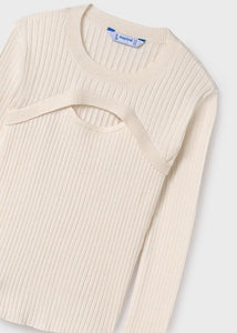 Layered Fine Knit Sweater