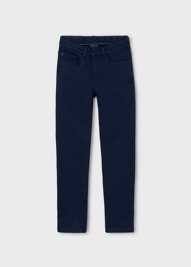 Slim Fit Soft Pant- Marine Blue