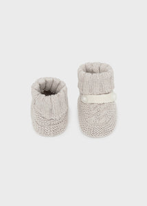 Cable Knit Booties