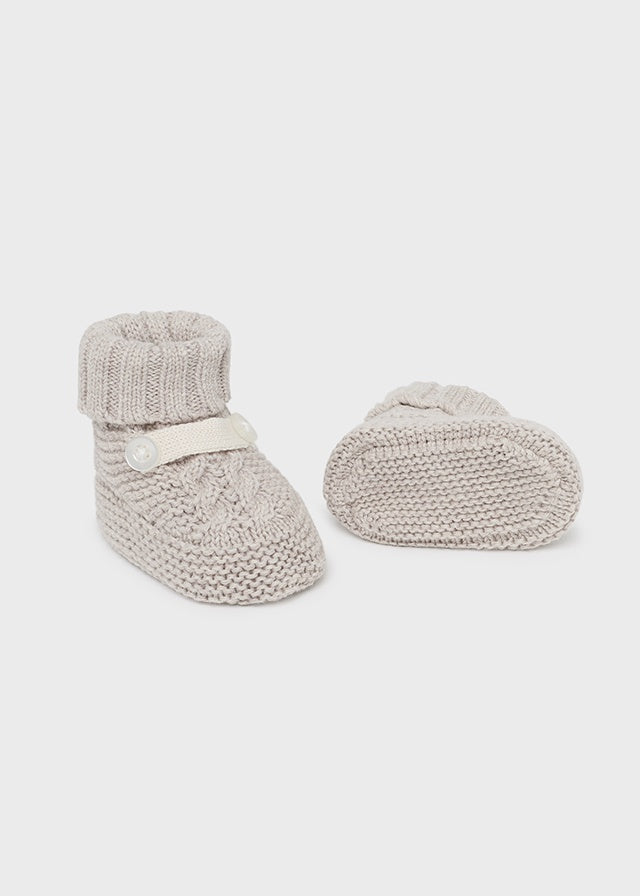 Cable Knit Booties