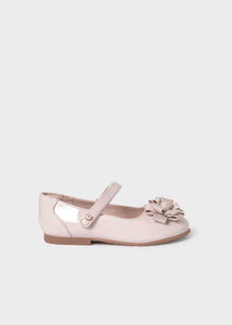 Patent Leather Mary Jane-Natural