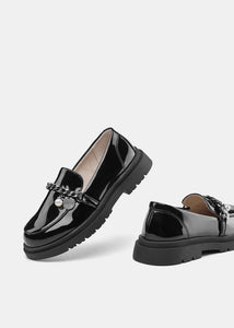 Patent Chain Loafer