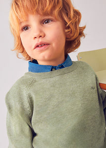 L/S Crewneck Sweater Pistachio