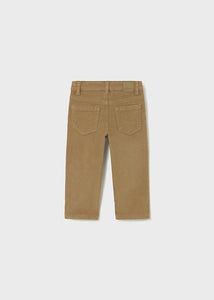 Regular Fit Corduroy- Wood