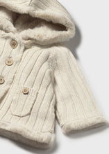 Load image into Gallery viewer, Shimmer Rib Pom Knit Cardigan