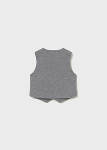 Textured Dress Vest