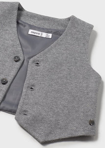 Textured Dress Vest