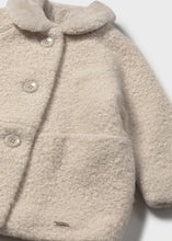Load image into Gallery viewer, Faux Fur Collar Shearling Coat