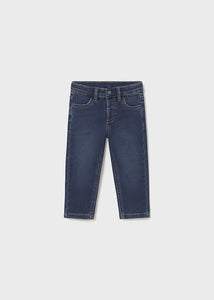 Slim Fit Soft Denim Pant- Dark Wash
