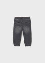 Load image into Gallery viewer, Soft Denim Jogger Pant- Grey